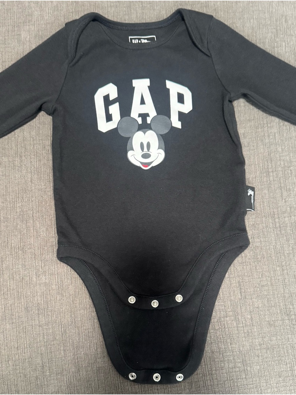 GAP x Disney Mickey Mouse Graphic Bodysuit and Joggers 12-18 months